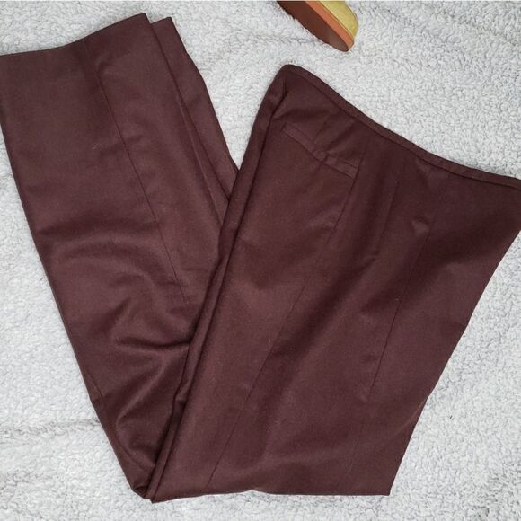 Banana Republic | NWT Russet Brown 100% Wool Pants - Picture 3 of 6